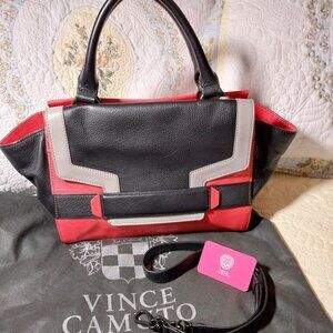 💗Vince Camuto Geri Satchel, Crossbody Bag, Dust Bag,  NWOT, SALE💗